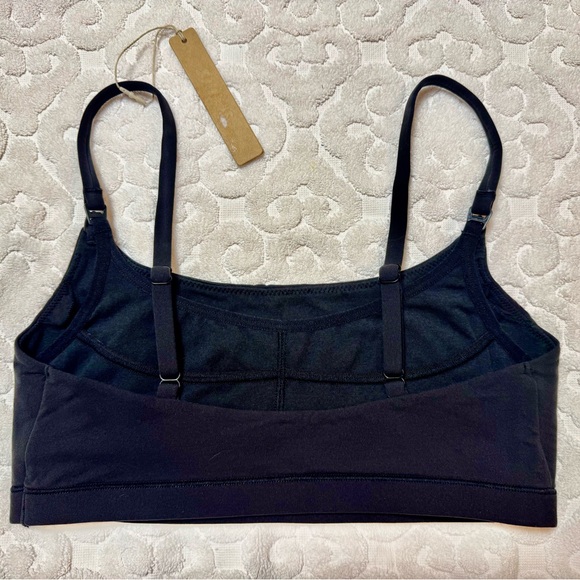 NWT Skims Fits Everybody Maternity Pumping Scoop Bralette Onyx S - Picture 4 of 8